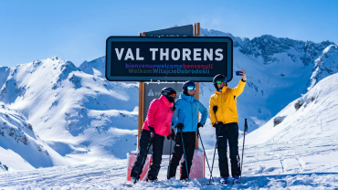 Skier à Val Thorens